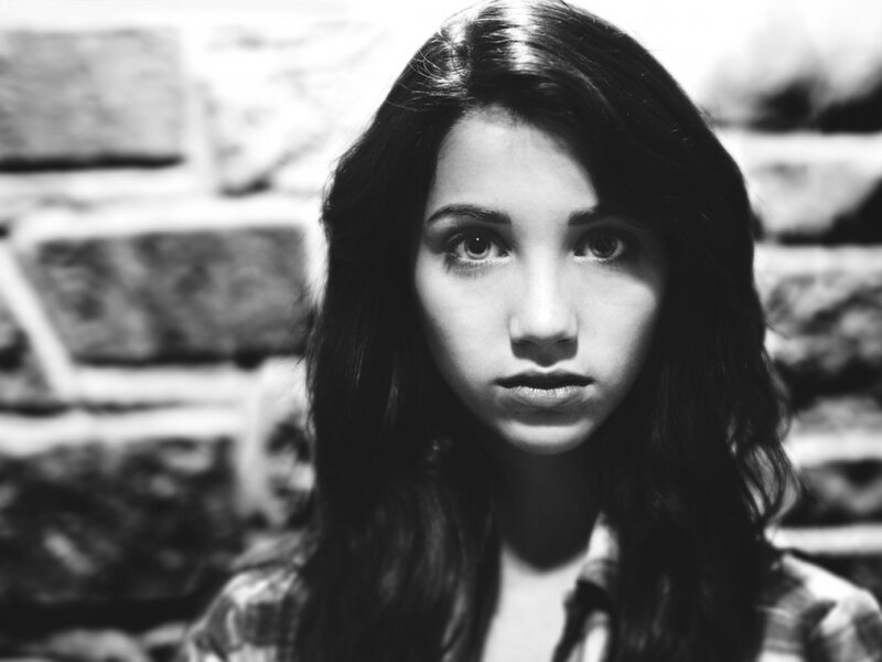 woman in plaid shirt
