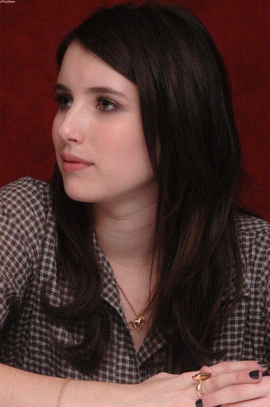 woman in plaid shirt