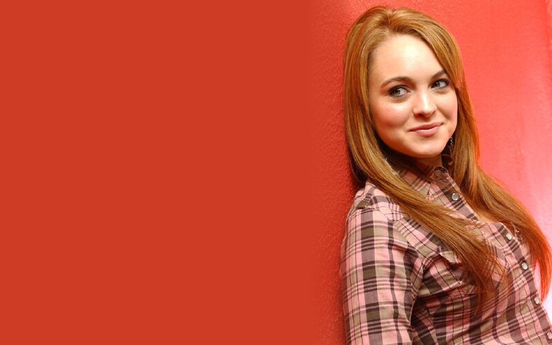 woman in plaid shirt