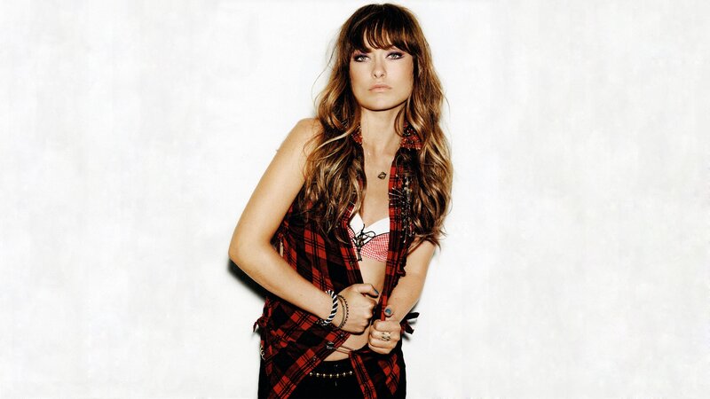 woman in plaid shirt