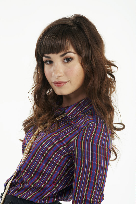 woman in plaid shirt