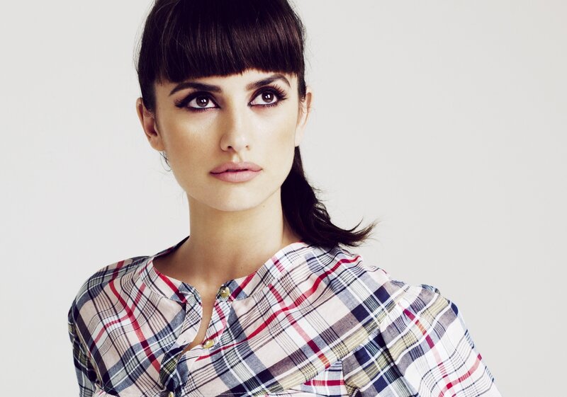 woman in plaid shirt