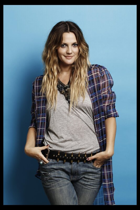 woman in plaid shirt