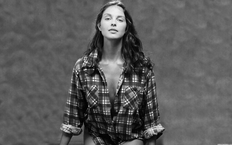 woman in plaid shirt