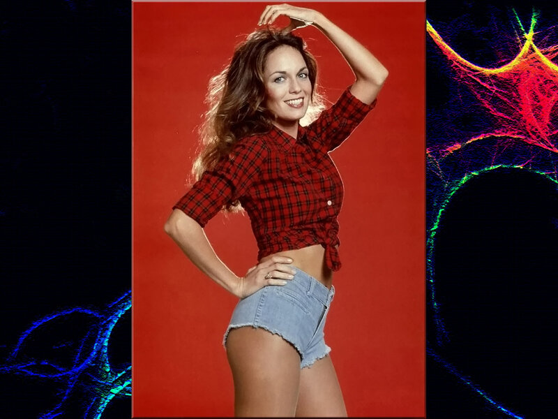 Woman in Plaid Shirt — Red, Confident, Photograph