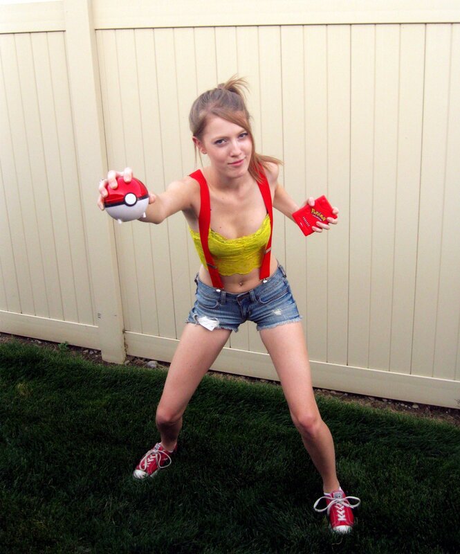 woman in pokemon cosplay