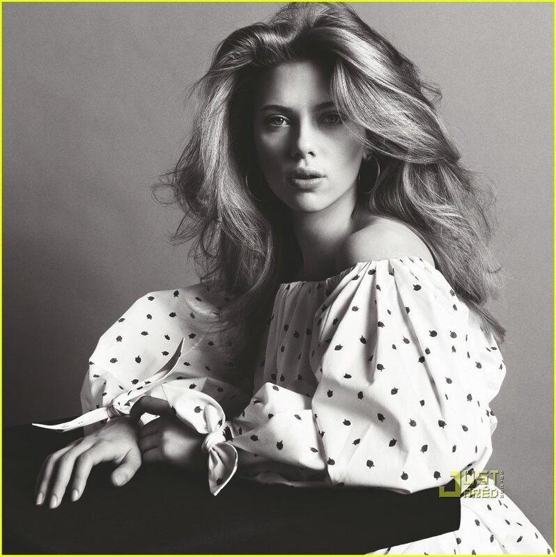 woman in polka dot blouse