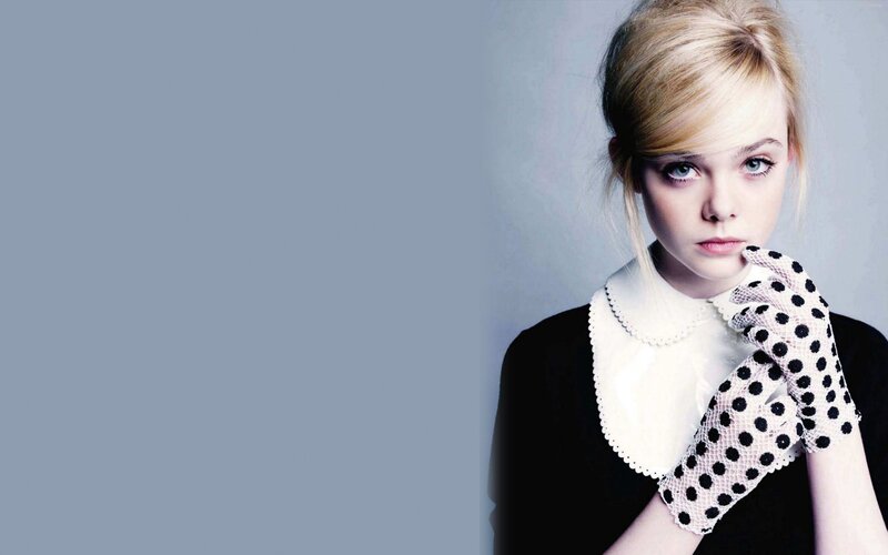 woman in polka dot gloves