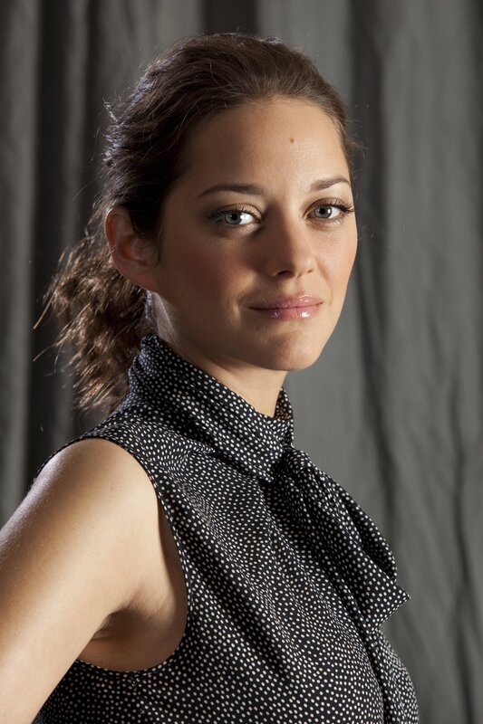 woman in polka dot top