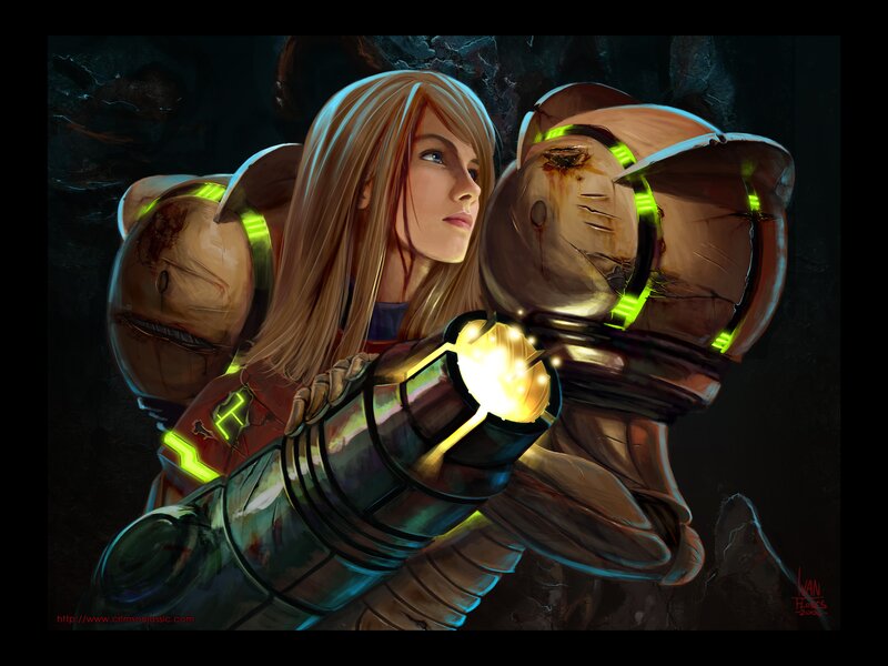 Woman in Power Armor
