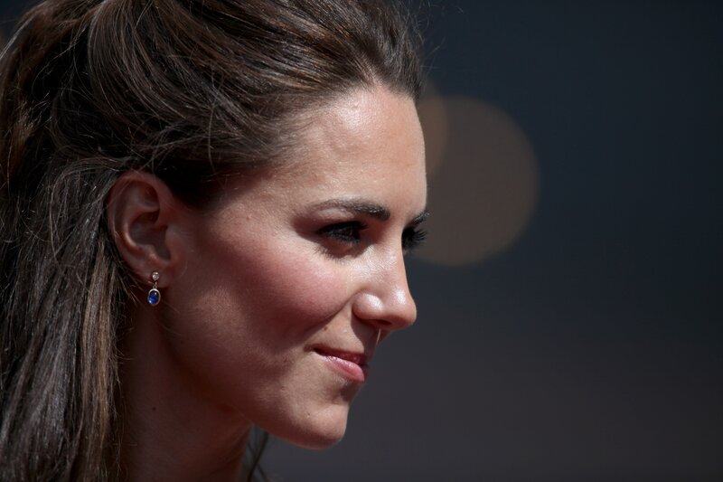 Woman in Profile — Brown, Calm