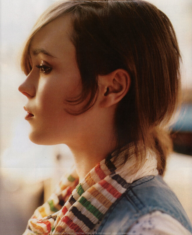 Woman in Profile — Brown, Contemplative, Photograph
