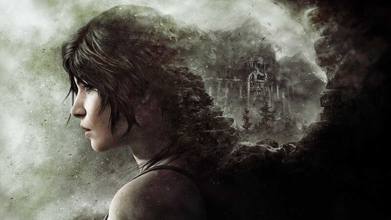 Woman in Profile — Gray