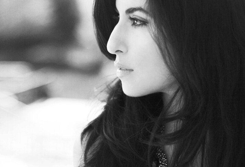 woman in profile portrait