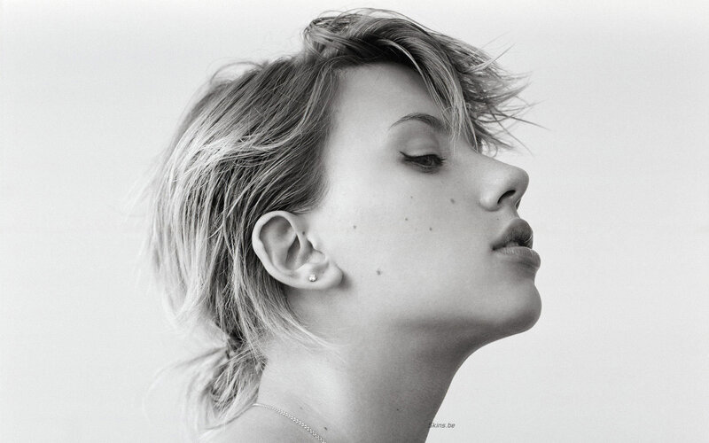 woman in profile portrait