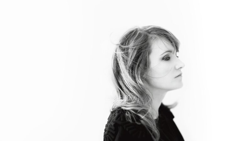 woman in profile portrait