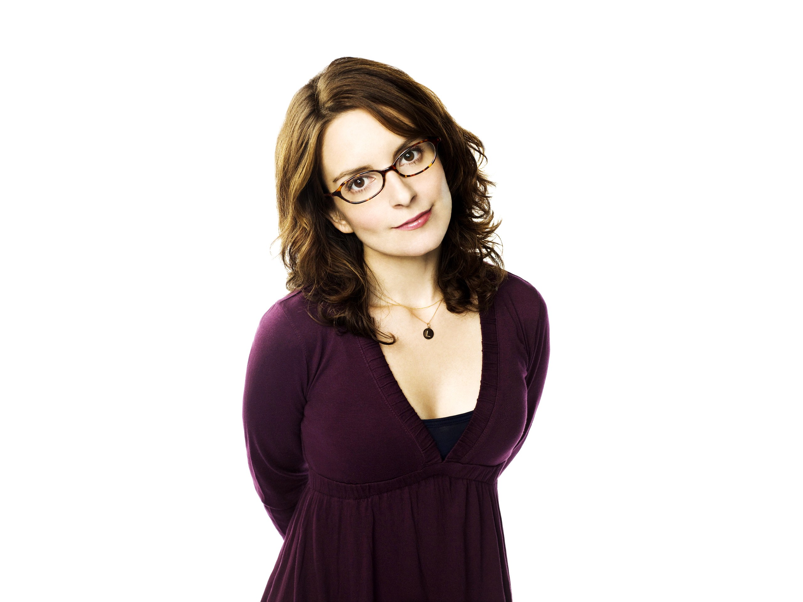 woman in purple dress
