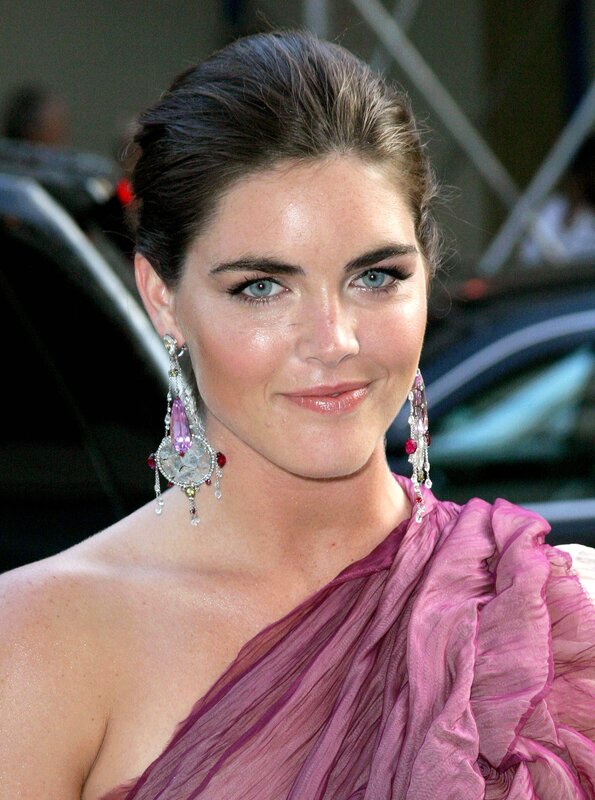 woman in purple dress
