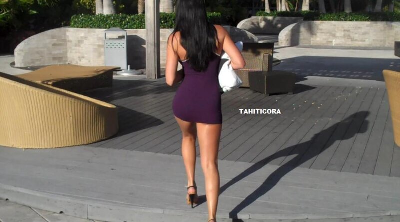 Woman in Purple Dress — Calm, Afternoon, Photograph, Deck