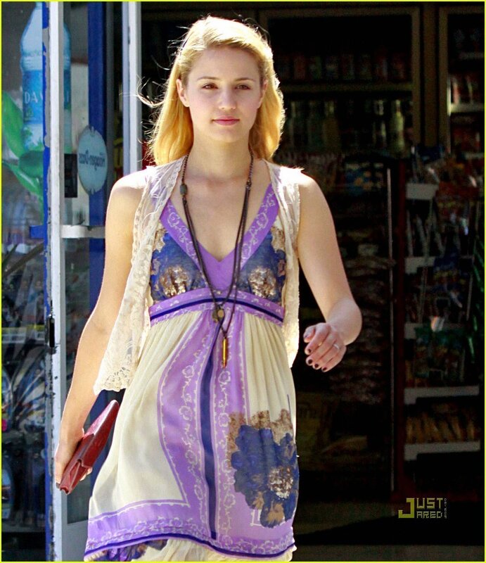 Woman in Purple Dress — Casual, Afternoon, Photograph, Necklace