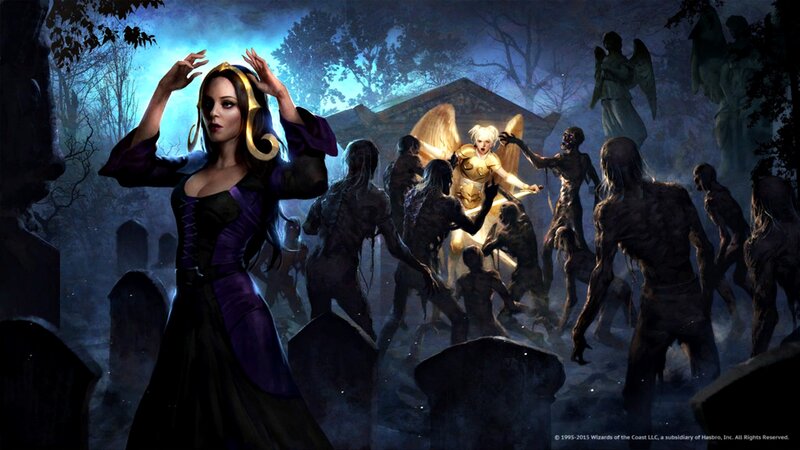 Woman in Purple Dress — Dramatic, Dark