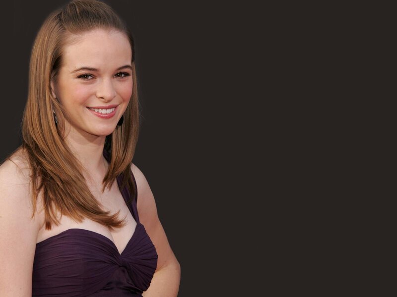 Woman in Purple Dress — Neutral, Photograph, Earrings, Smile