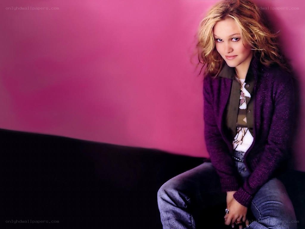 woman in purple jacket