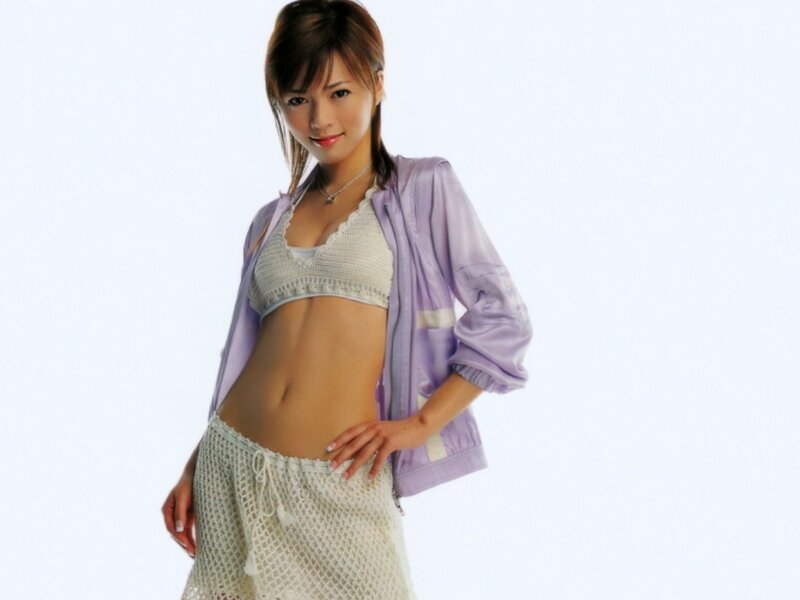 woman in purple jacket