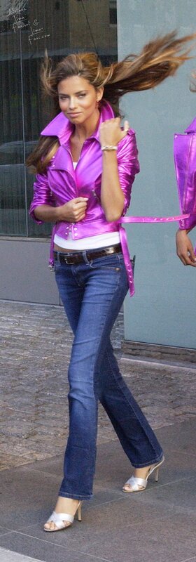 Woman in Purple Jacket — Dynamic