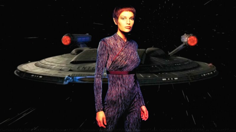 Woman in Purple Jumpsuit — Dramatic