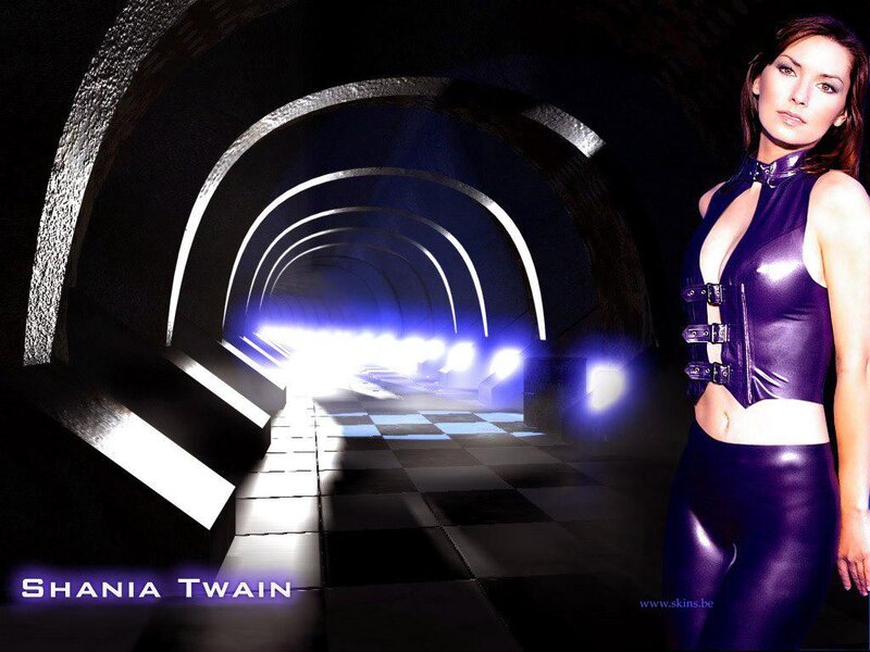 Woman in Purple Outfit — Dramatic, Digital Art, Tunnel