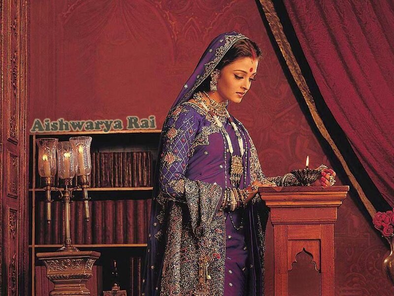 Woman in Purple Sari — Serene