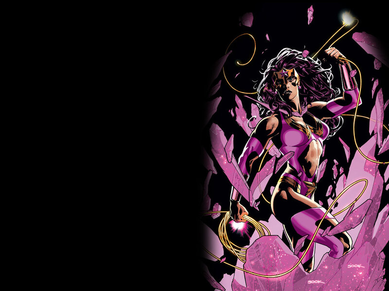 Woman in Purple Suit — Dramatic