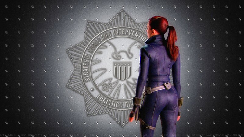 Woman in Purple Suit — Serious