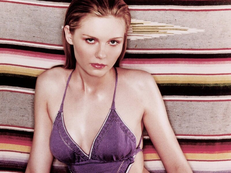 woman in purple top