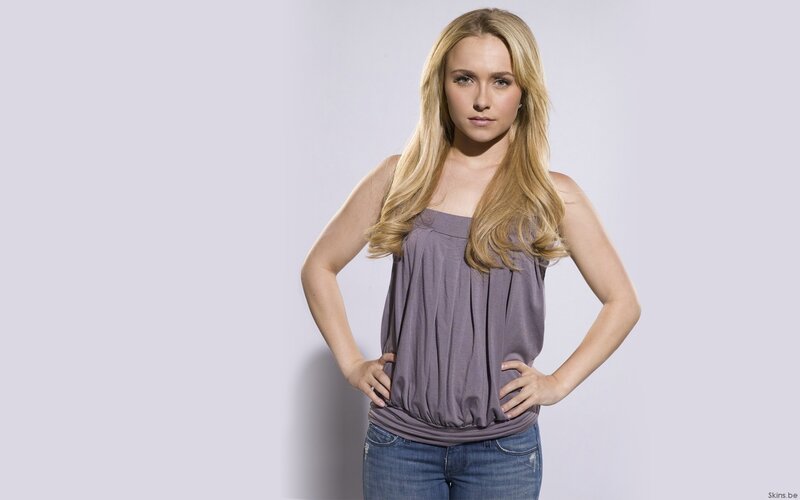 woman in purple top