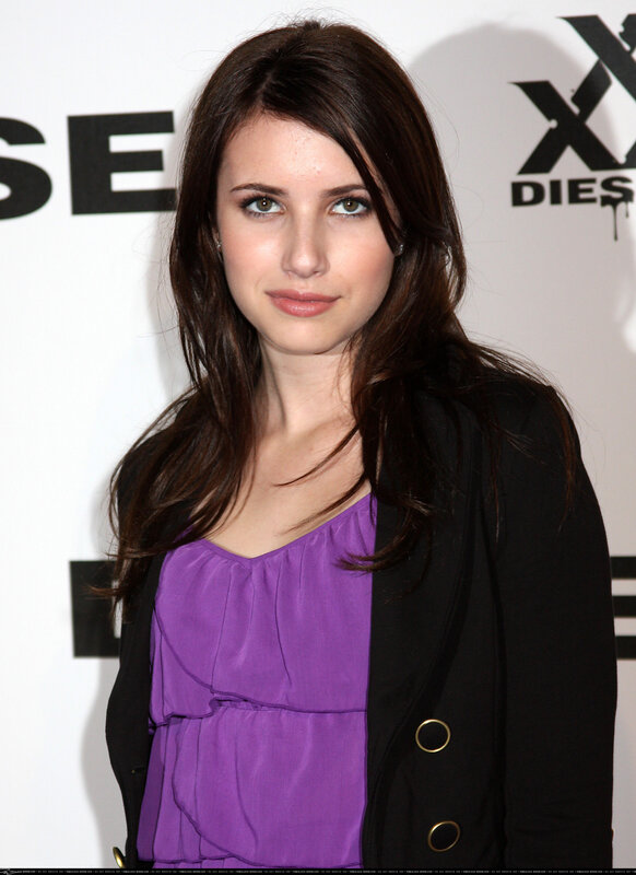 woman in purple top at event