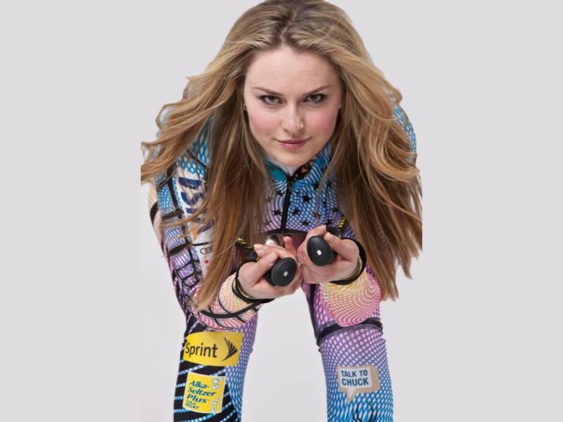 Woman in Racing Suit — Blue