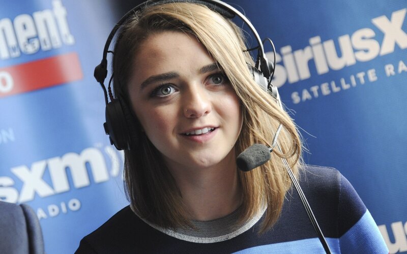 woman in radio studio