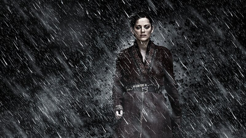 Woman in Rainstorm — Black, Dramatic, Night, Photograph, Rain, Coat