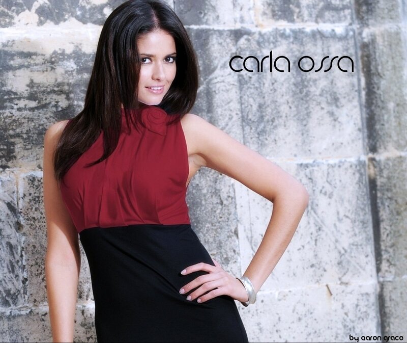 Woman in Red and Black Dress — Confident, Photograph