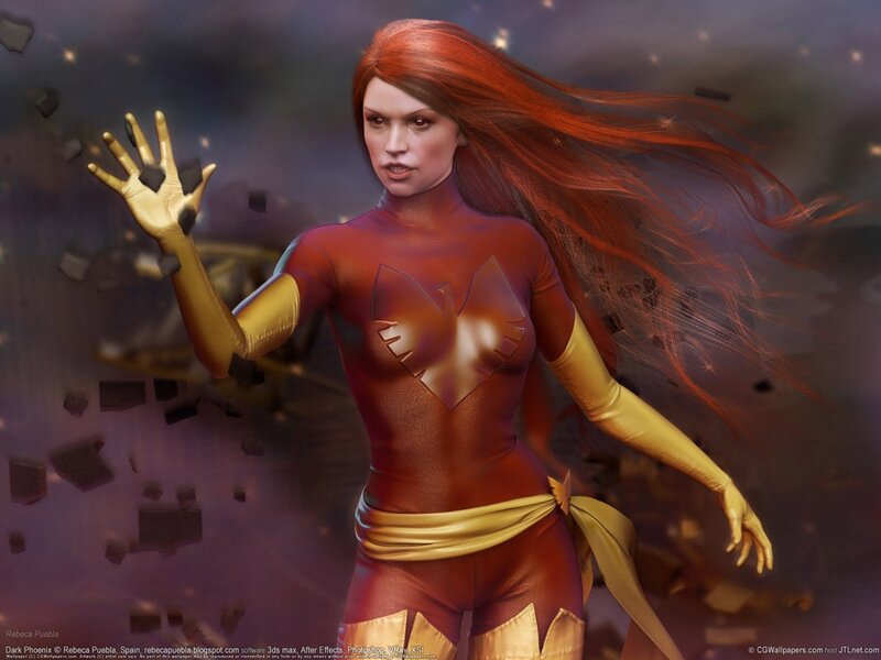 Woman in Red and Gold Suit
