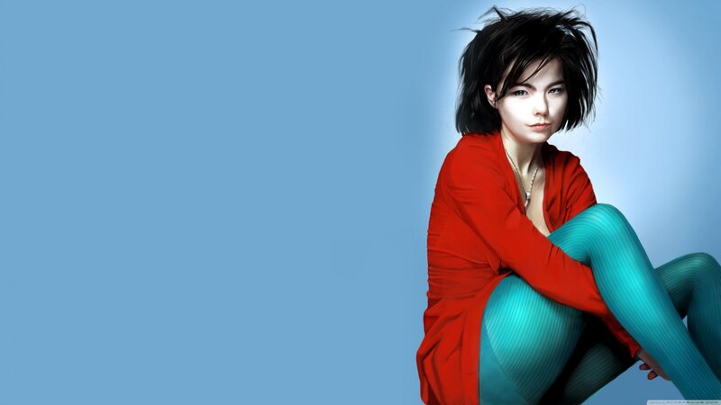 woman in red and green