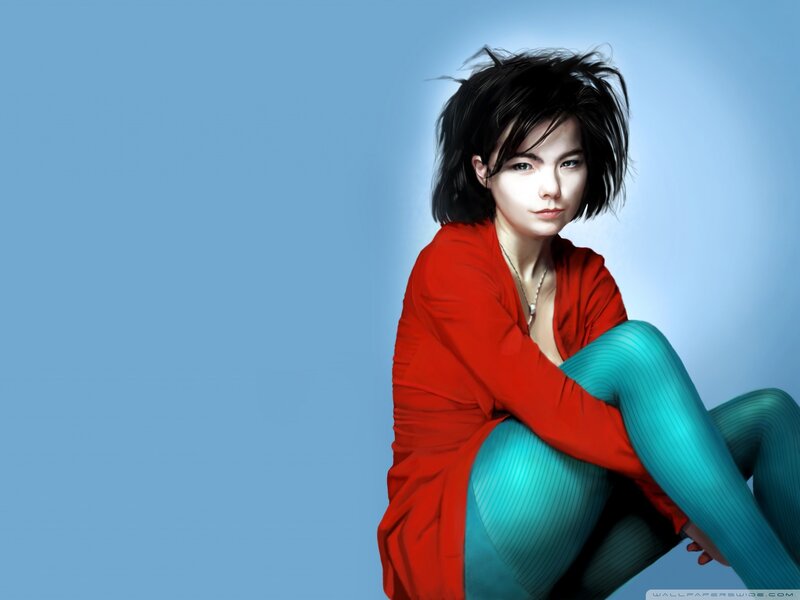 woman in red and green