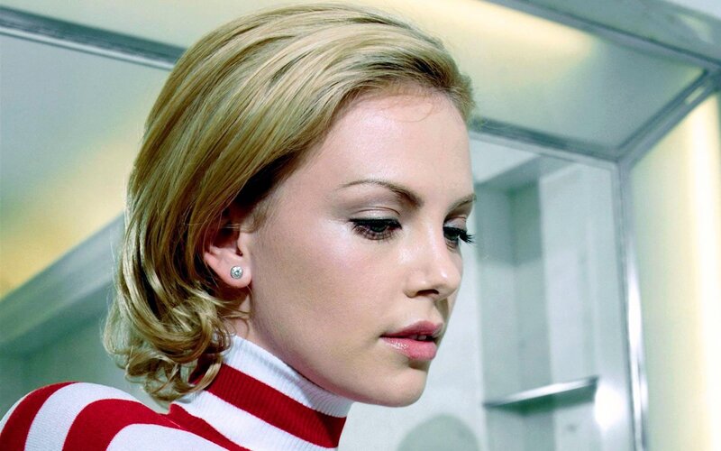 woman in red and white sweater