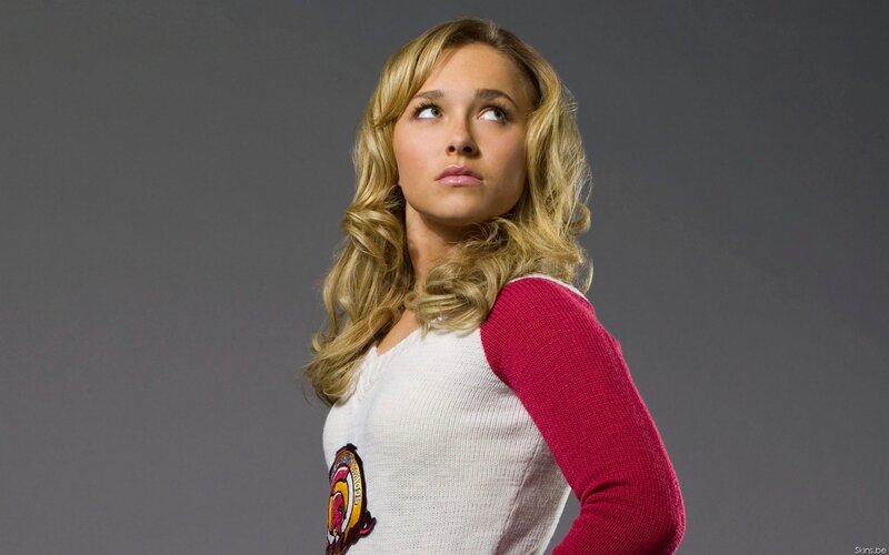 woman in red and white sweater