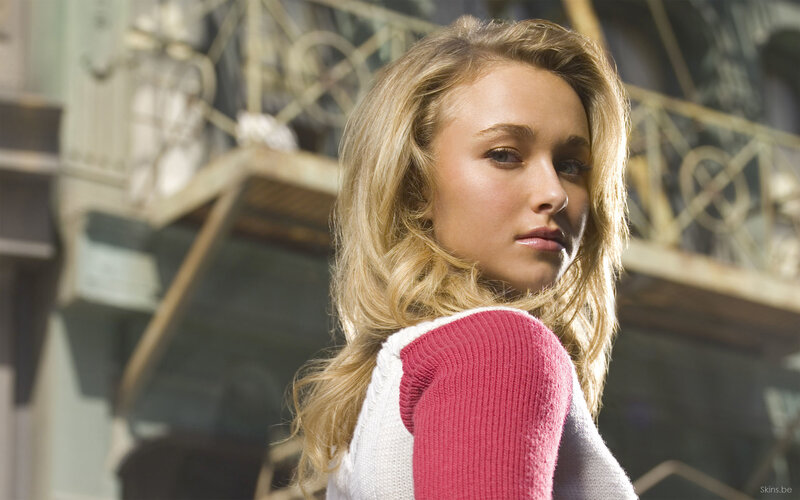 woman in red and white sweater