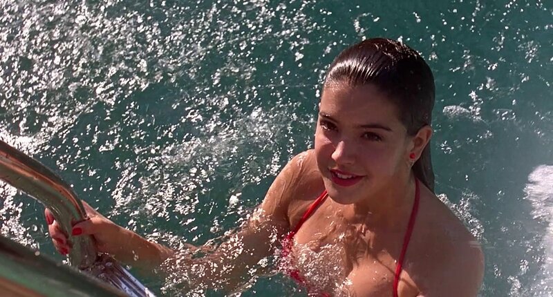Woman in Red Bikini — Bright, Sunny