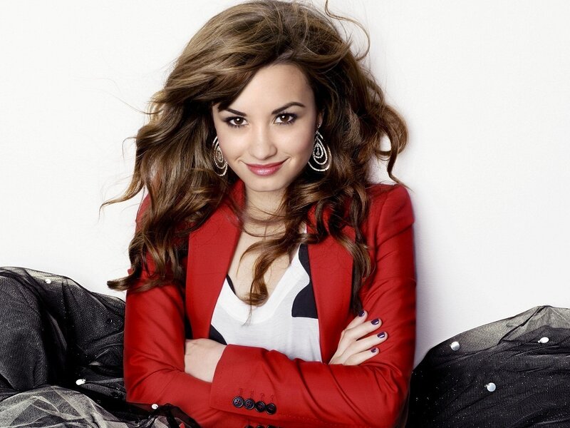 Woman in Red Blazer — Confident, Photograph, Earrings