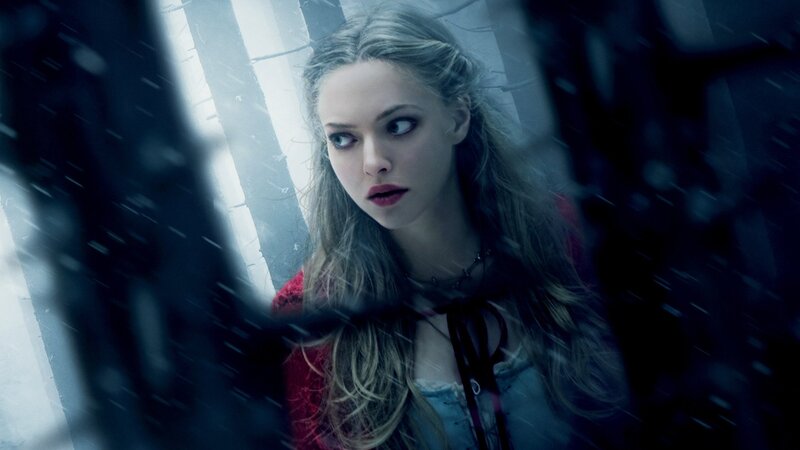 Woman in Red Cloak — Blue, Dramatic, Tense